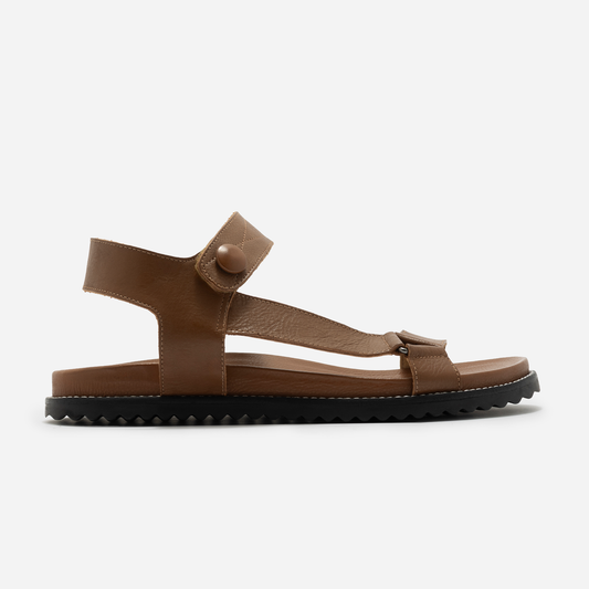 Sandália Papete Chilly Caramel