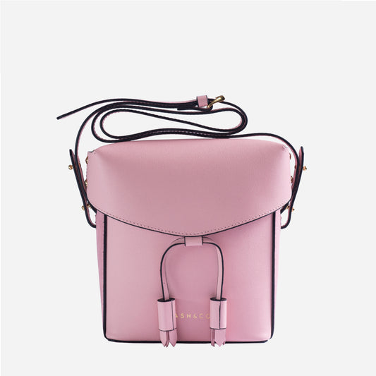 Bolsa Mini de Couro Cosmopolitan Blush