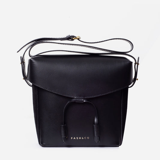 Bolsa de Couro Cosmopolitan Black
