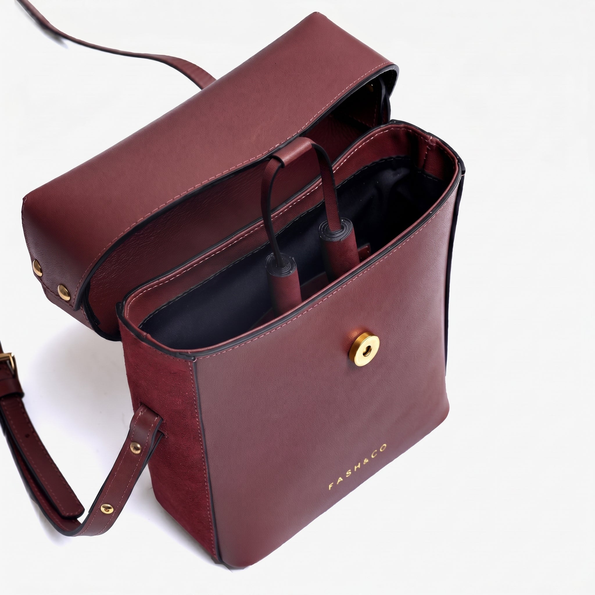 Bolsa Mini de Couro Cosmopolitan Wine