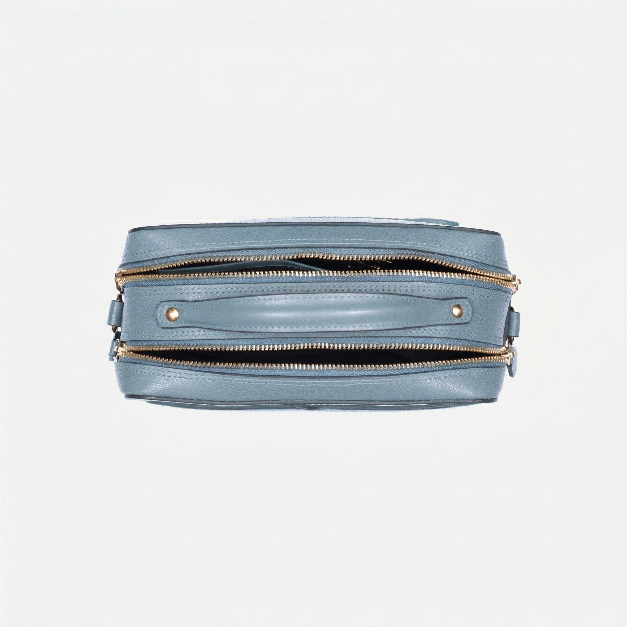 Bolsa de Couro New York Azul Celeste