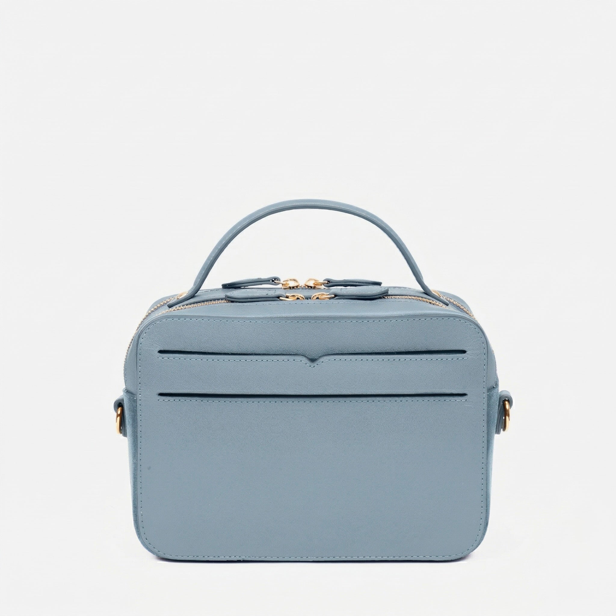Bolsa de Couro New York Azul Celeste