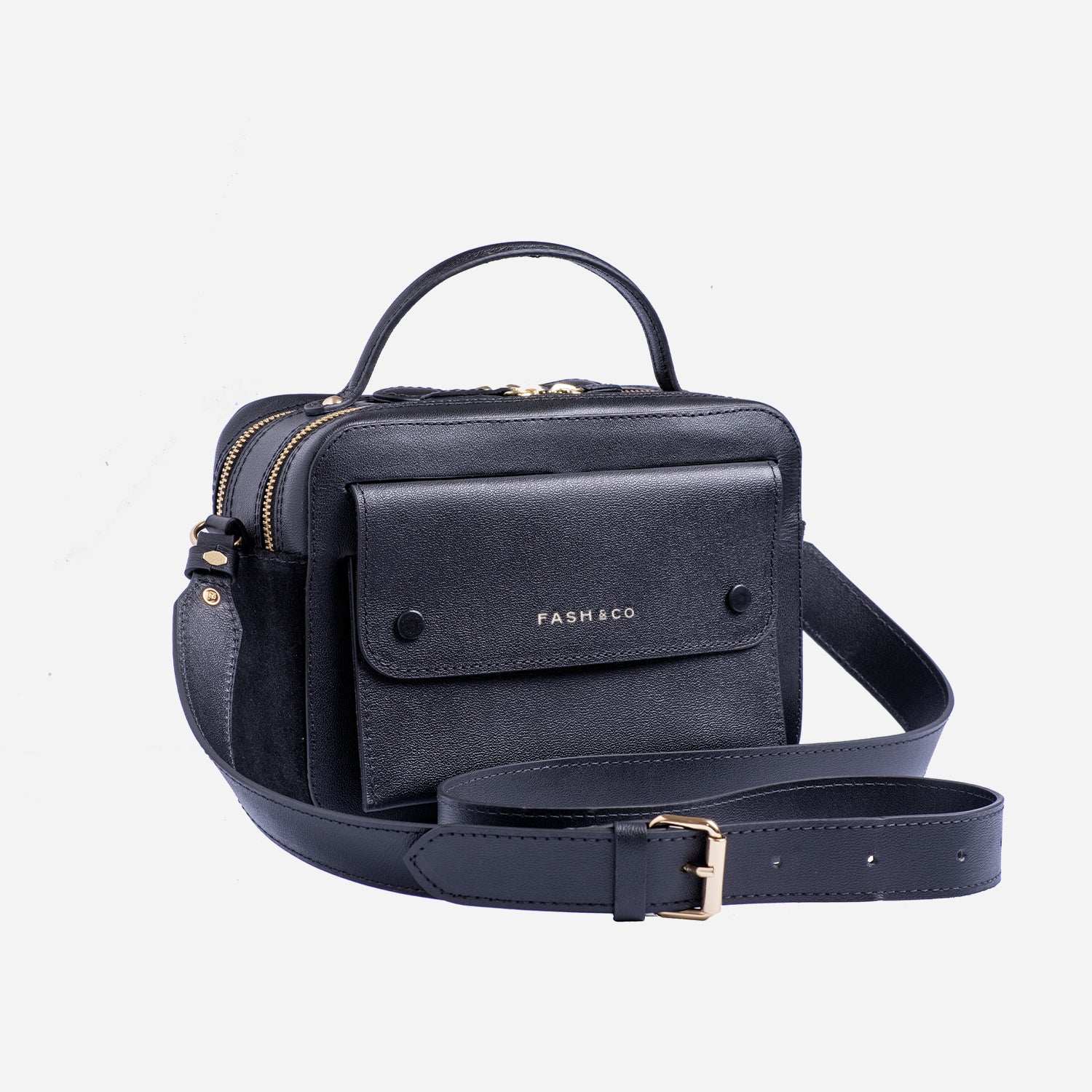 Bolsa de Couro New York Black
