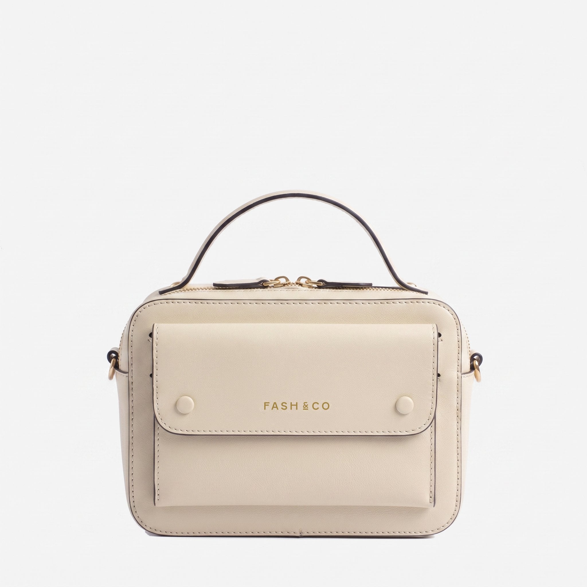 Bolsa de Couro New York Vanilla