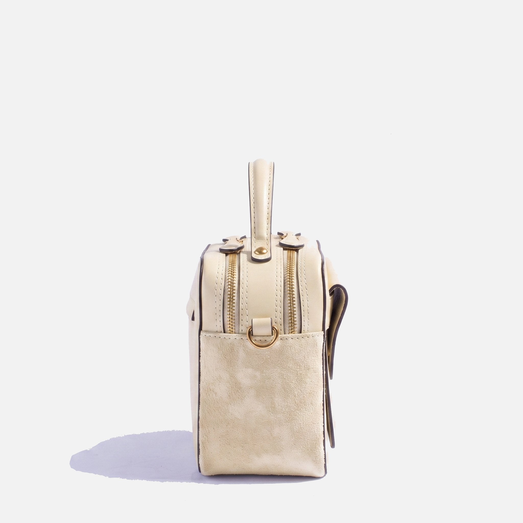 Bolsa de Couro New York Vanilla