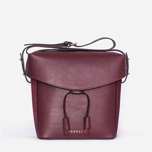 Bolsa de Couro Cosmopolitan Wine