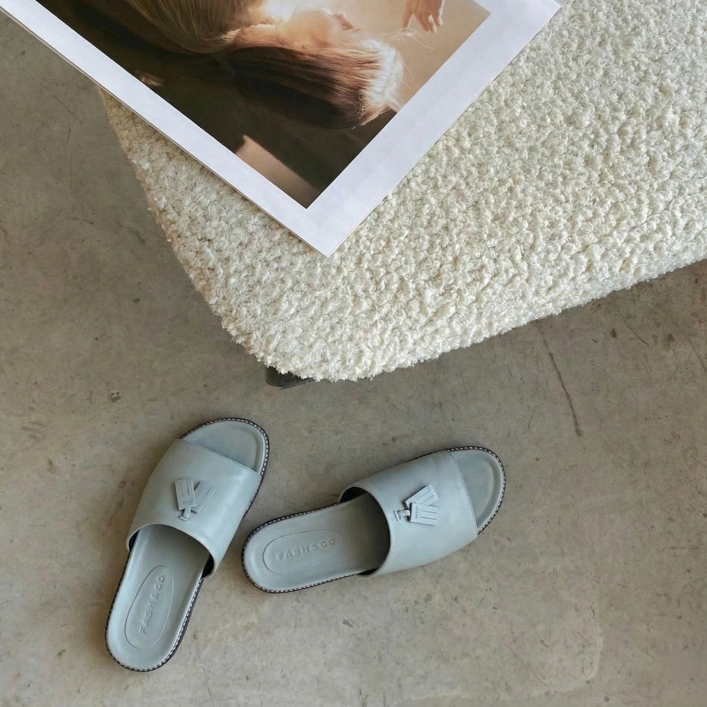 Birken Lily Azul Grey