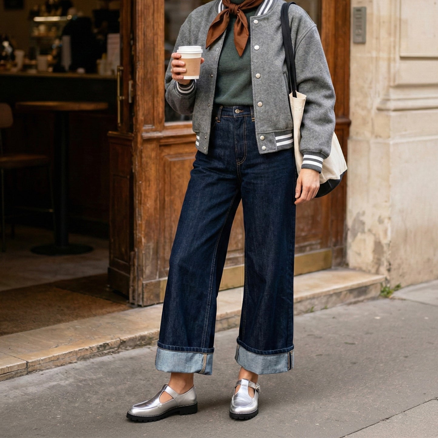 Sapato Mary Jane Silver