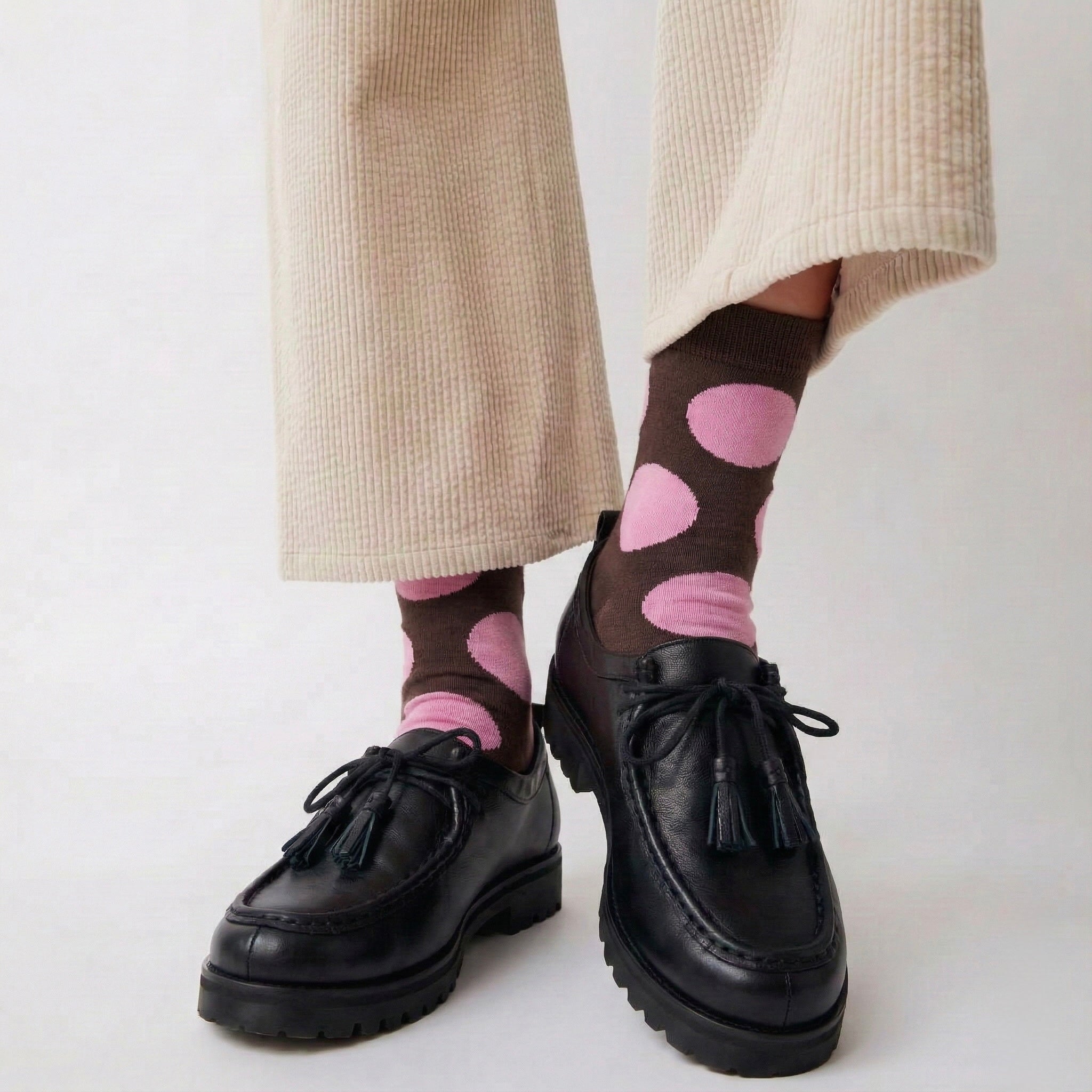 Meia Polka Dots Coffee