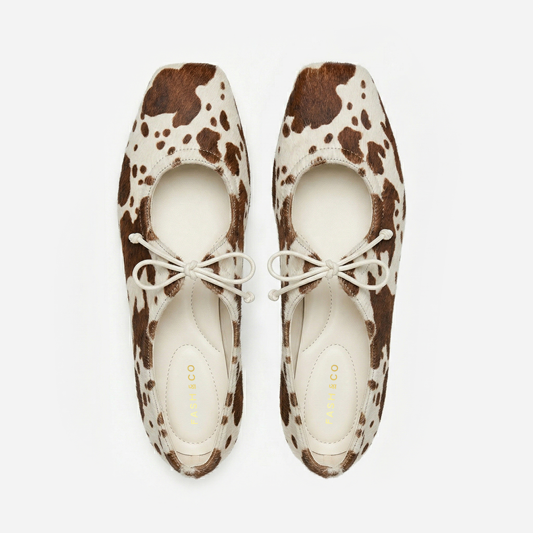 Sapatilha Margot Couro Pelo Vaca
