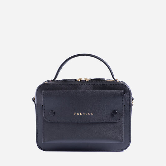 Bolsa de Couro New York Black