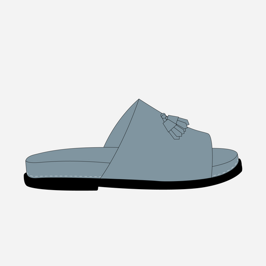 Birken Lily Azul Grey