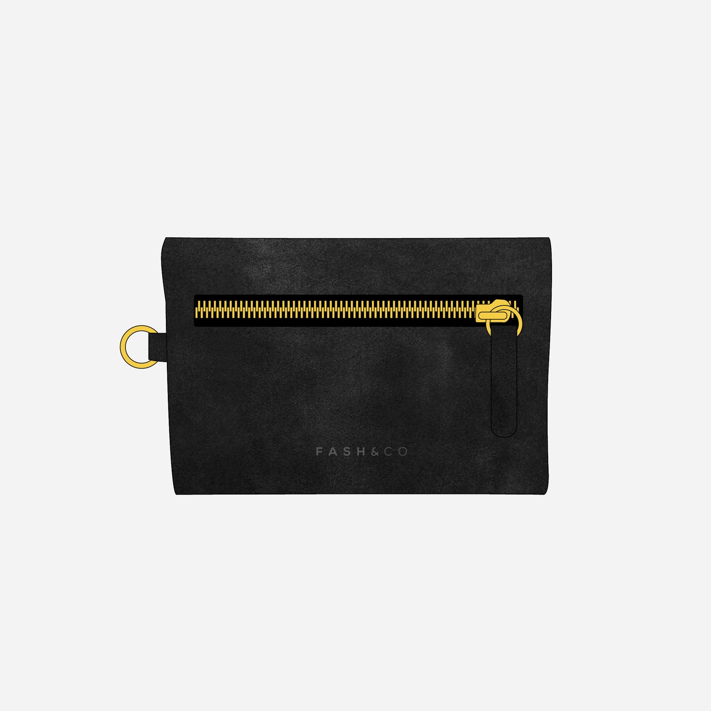 Carteira de Camurça Luck Black