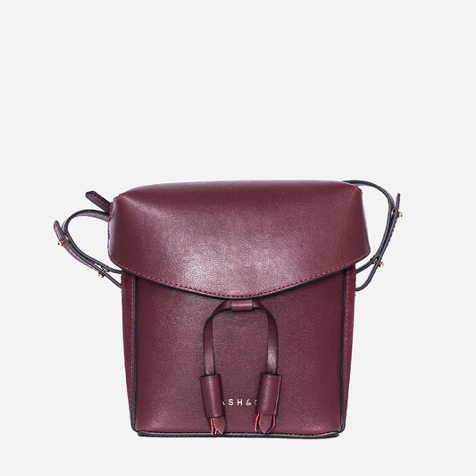 Bolsa Mini de Couro Cosmopolitan Wine