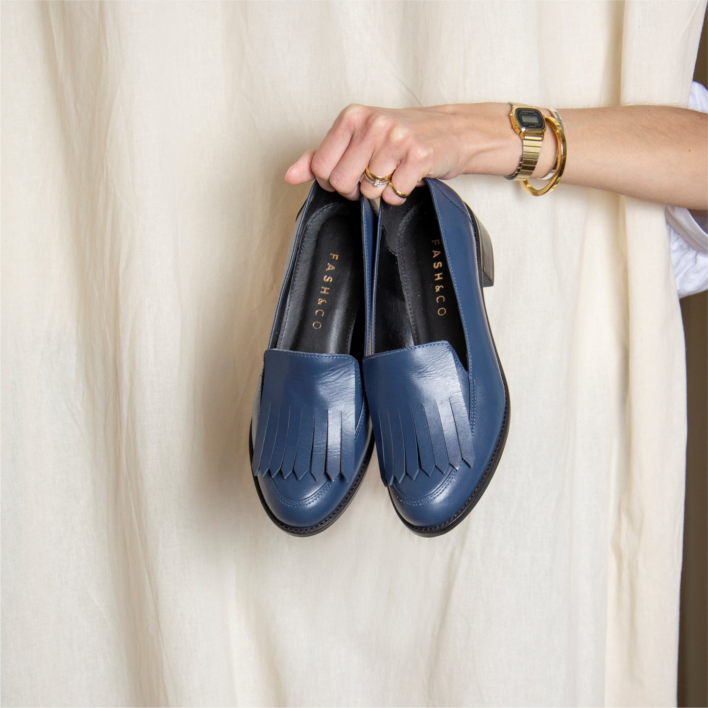 Loafer Girlboss Blue Navy