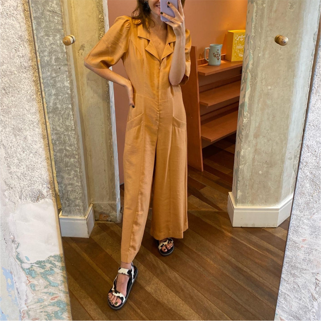 Sandália Papete Chilly Animal Print Vaca