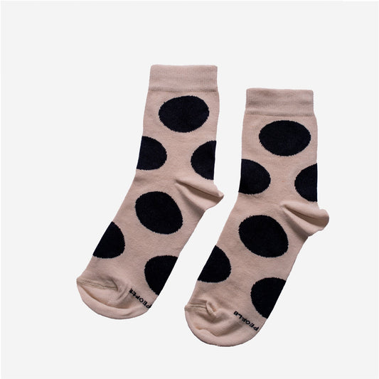 Meia Polka Dots Off-White