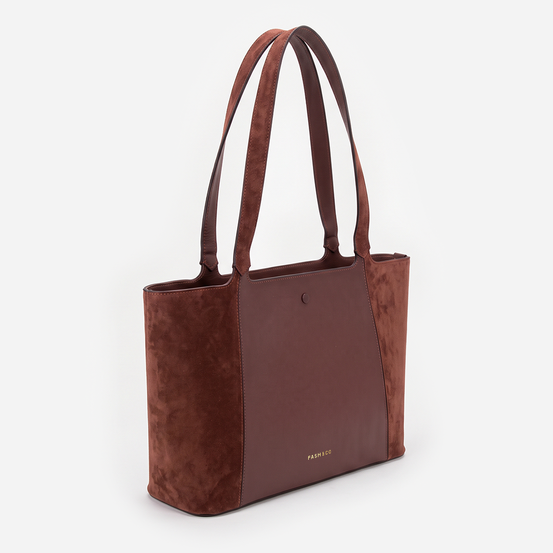Bolsa de Couro Madison Coffee