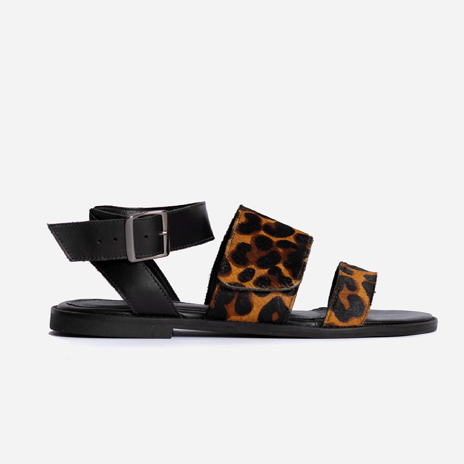 Sandália Los Angeles Animal Print Onça