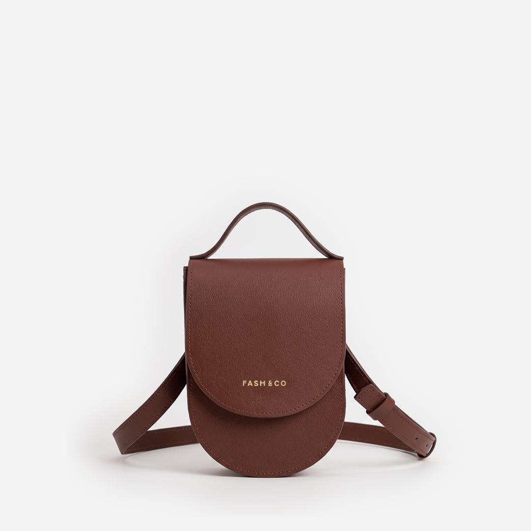 Bolsa de Couro Astor Coffee