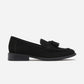 Loafer Charm Camurça Black