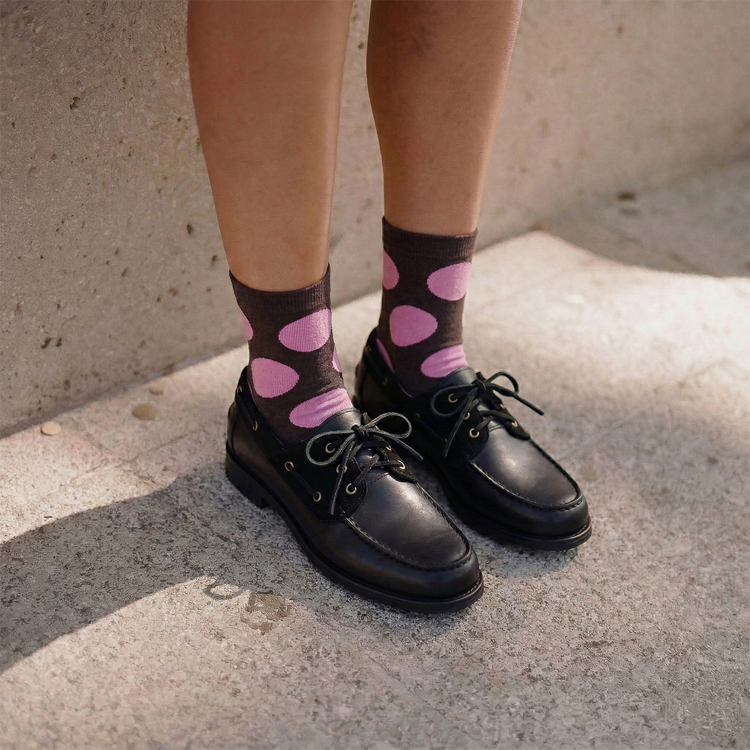 Meia Polka Dots Coffee