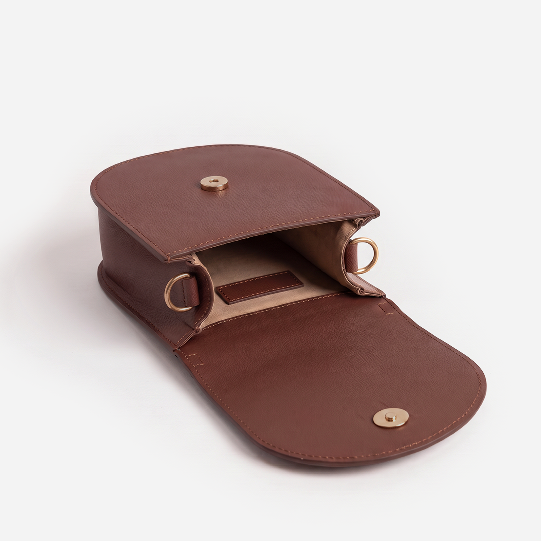 Bolsa de Couro Astor Coffee