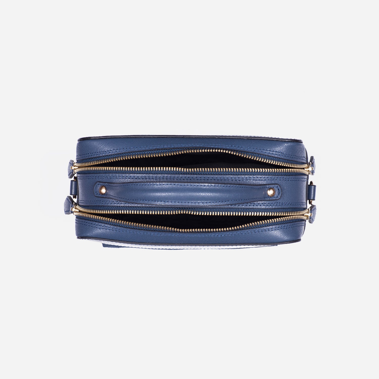 Bolsa de Couro New York Blue Navy