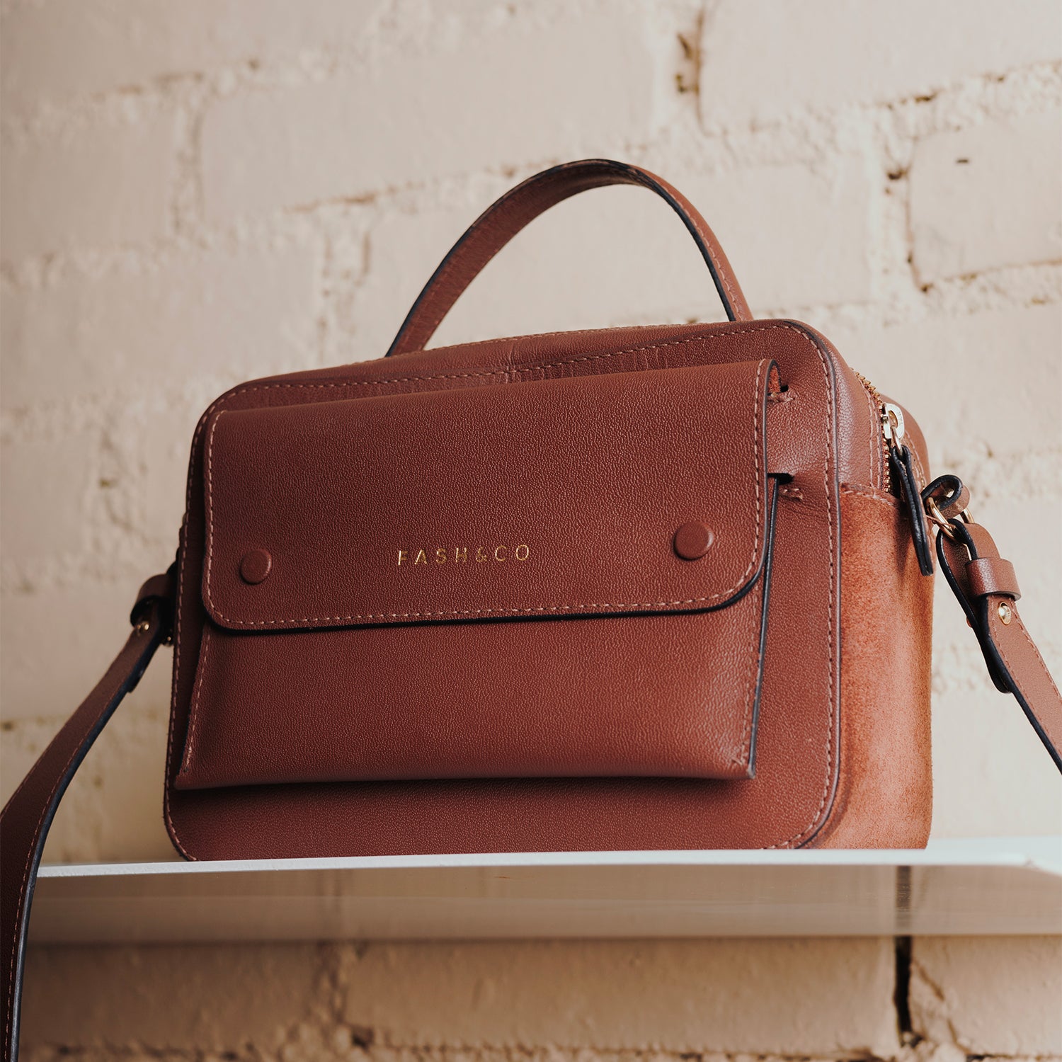 Bolsa de Couro New York Coffee
