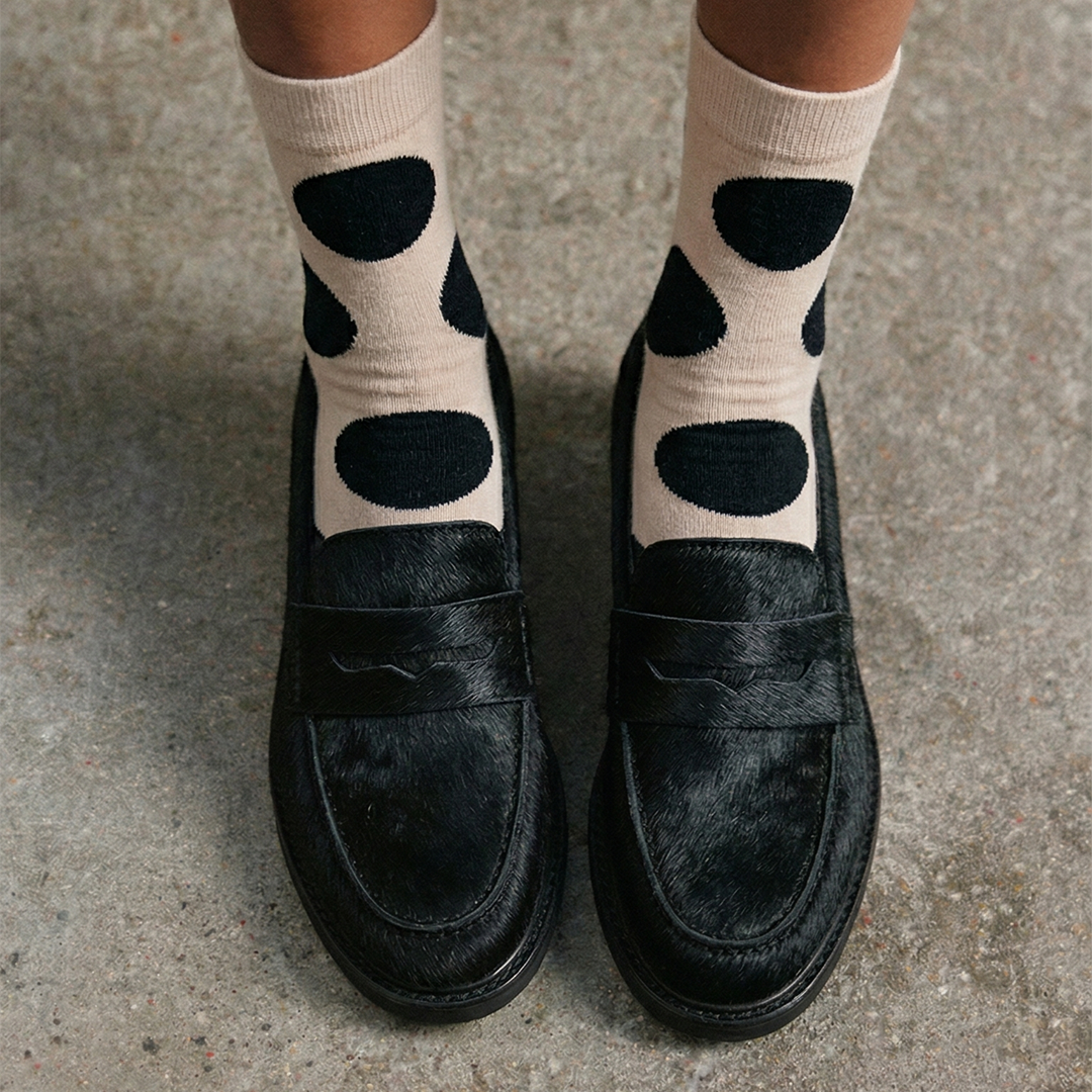 Loafer Penny Couro Pelo Black