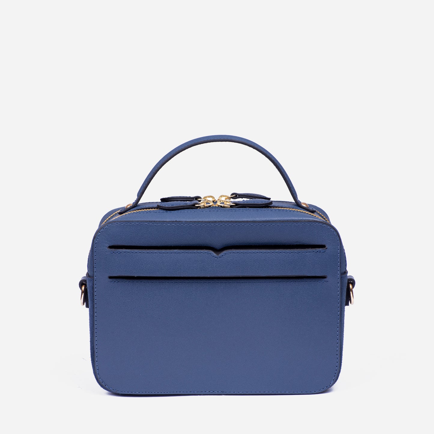 Bolsa de Couro New York Blue Navy