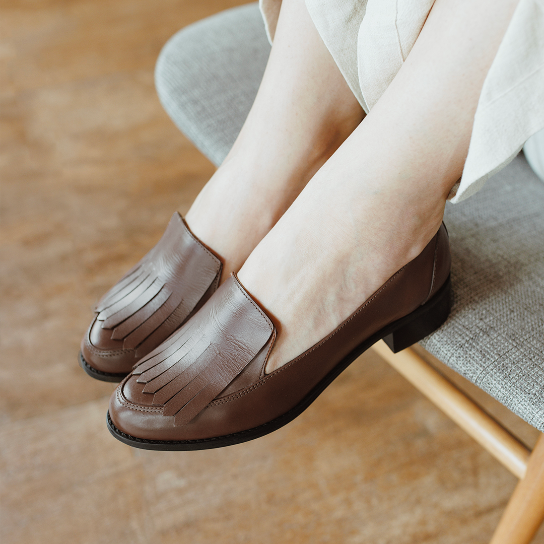 Loafer Girlboss Brown