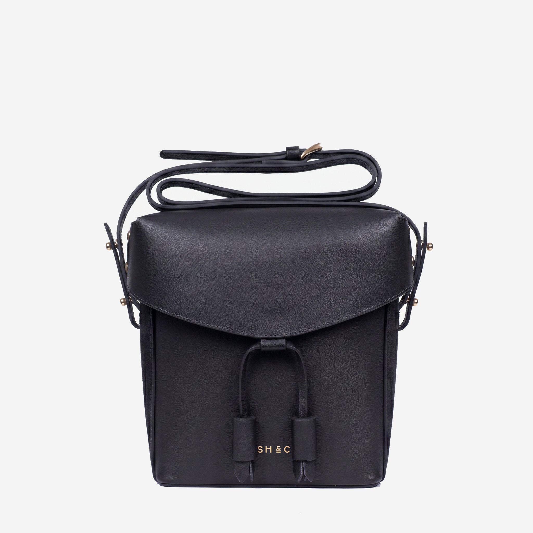 Bolsa Mini de Couro Cosmopolitan Black