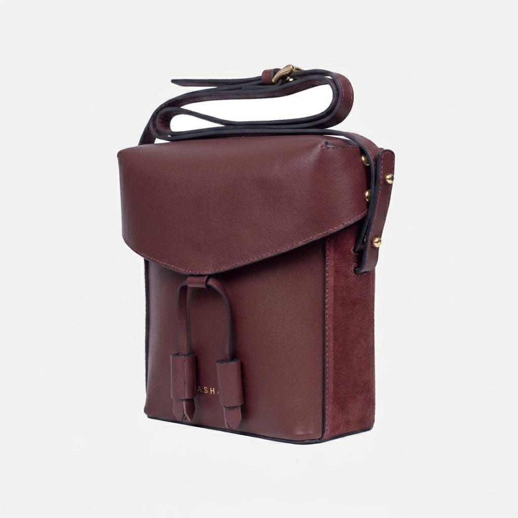 Bolsa Mini de Couro Cosmopolitan Wine