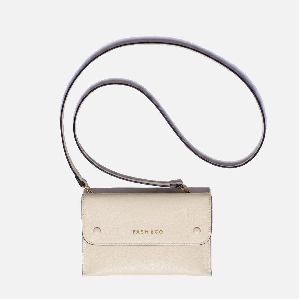 Bolsa de Couro New York Vanilla