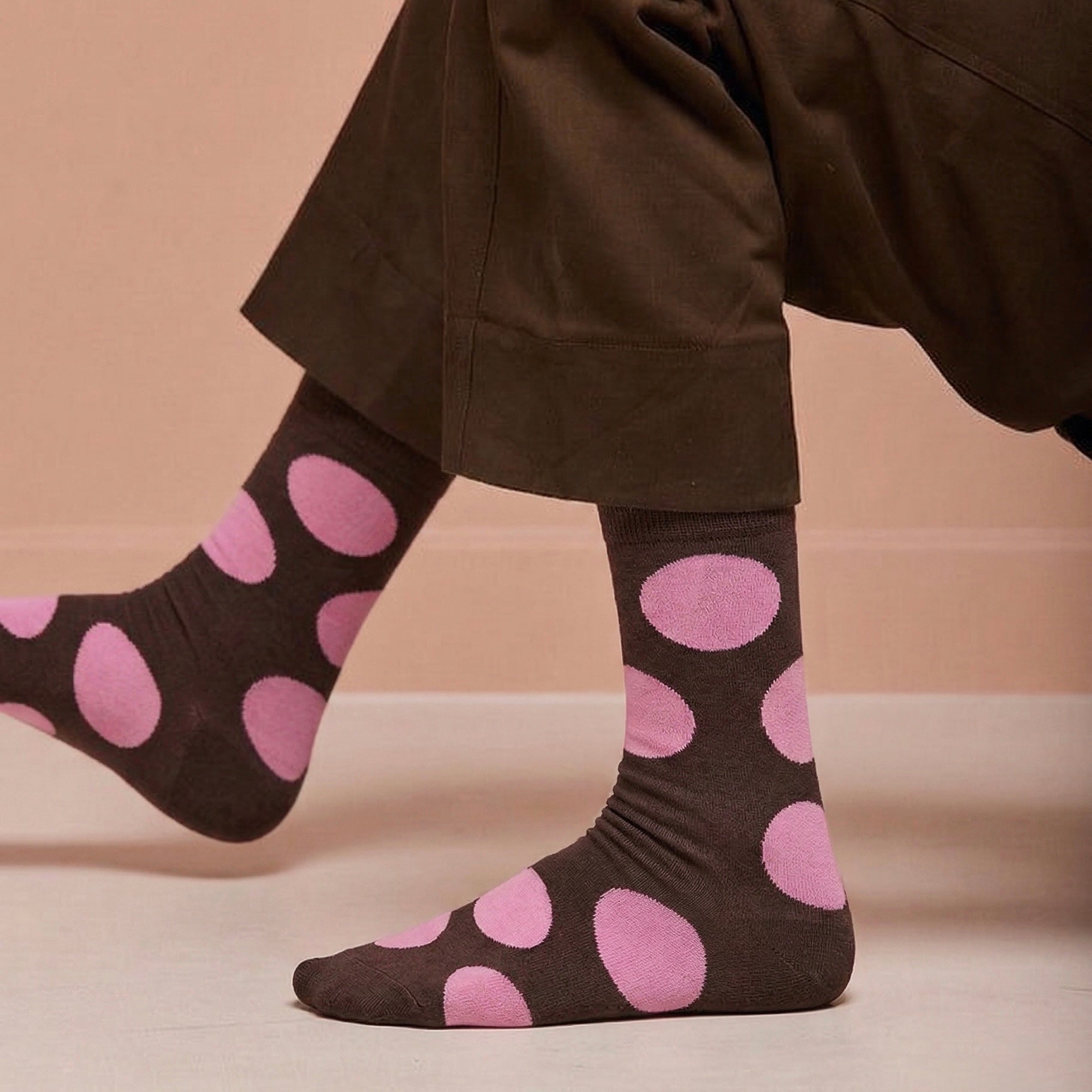 Meia Polka Dots Coffee