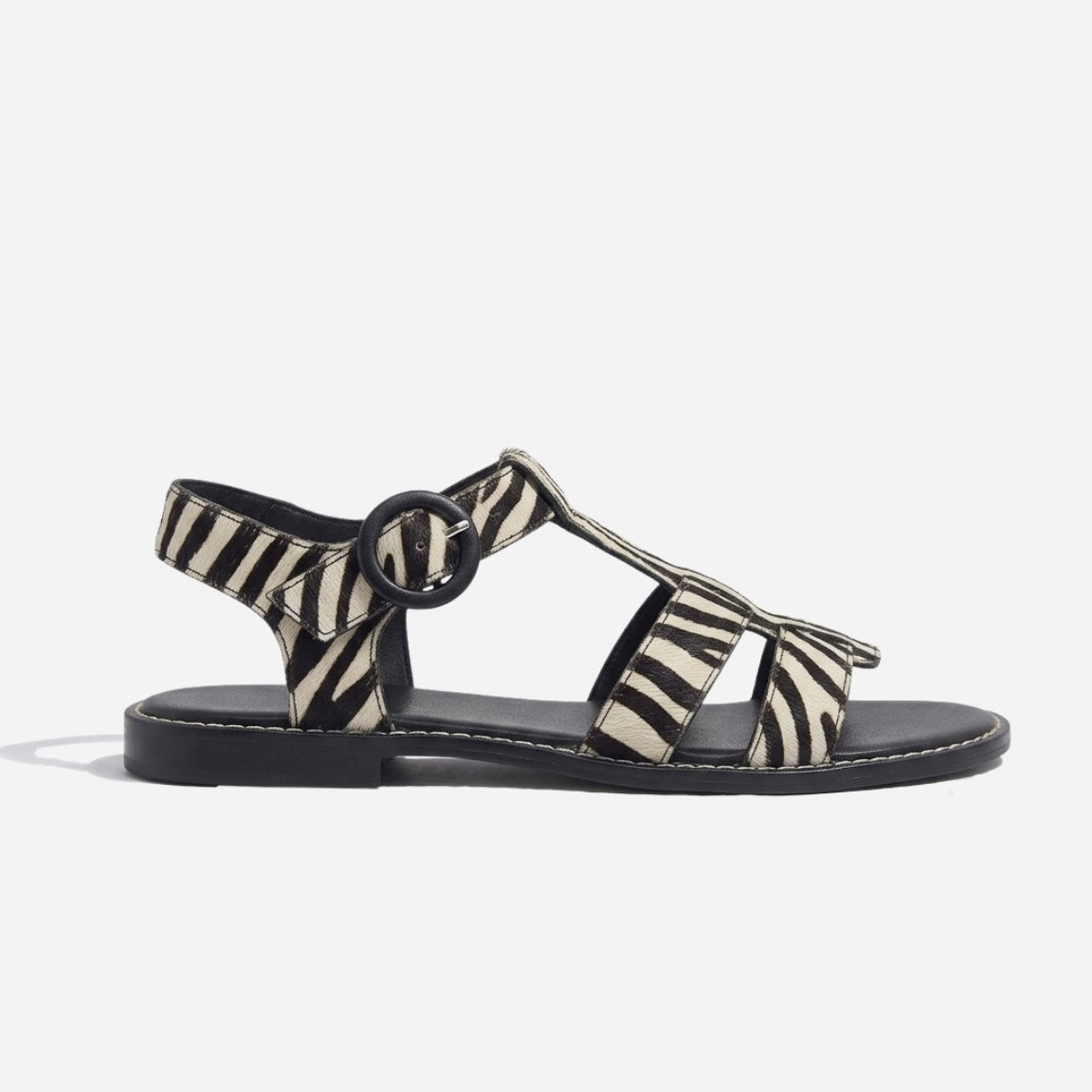 Sandália Loop Animal Print Zebra