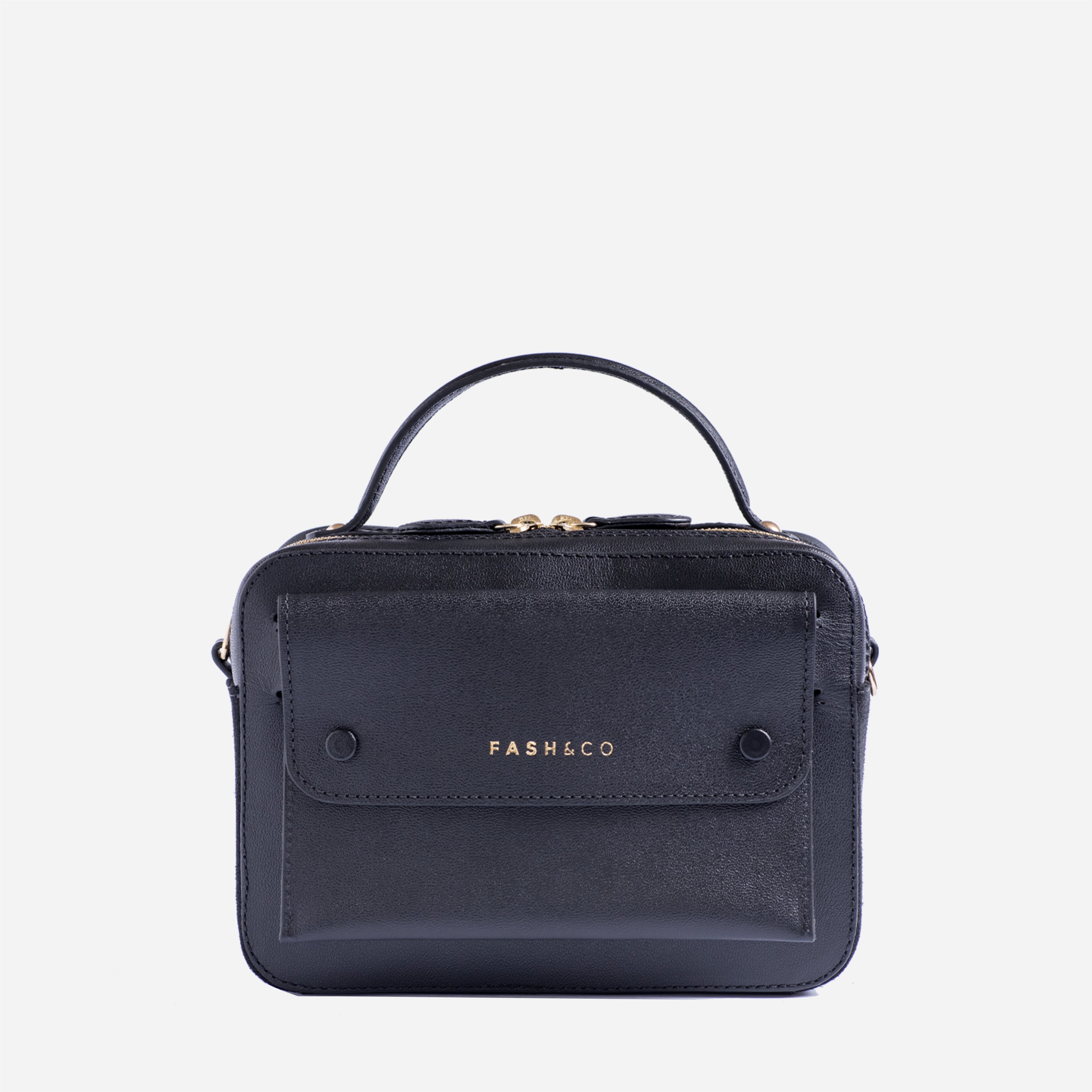 Bolsa de Couro New York Black