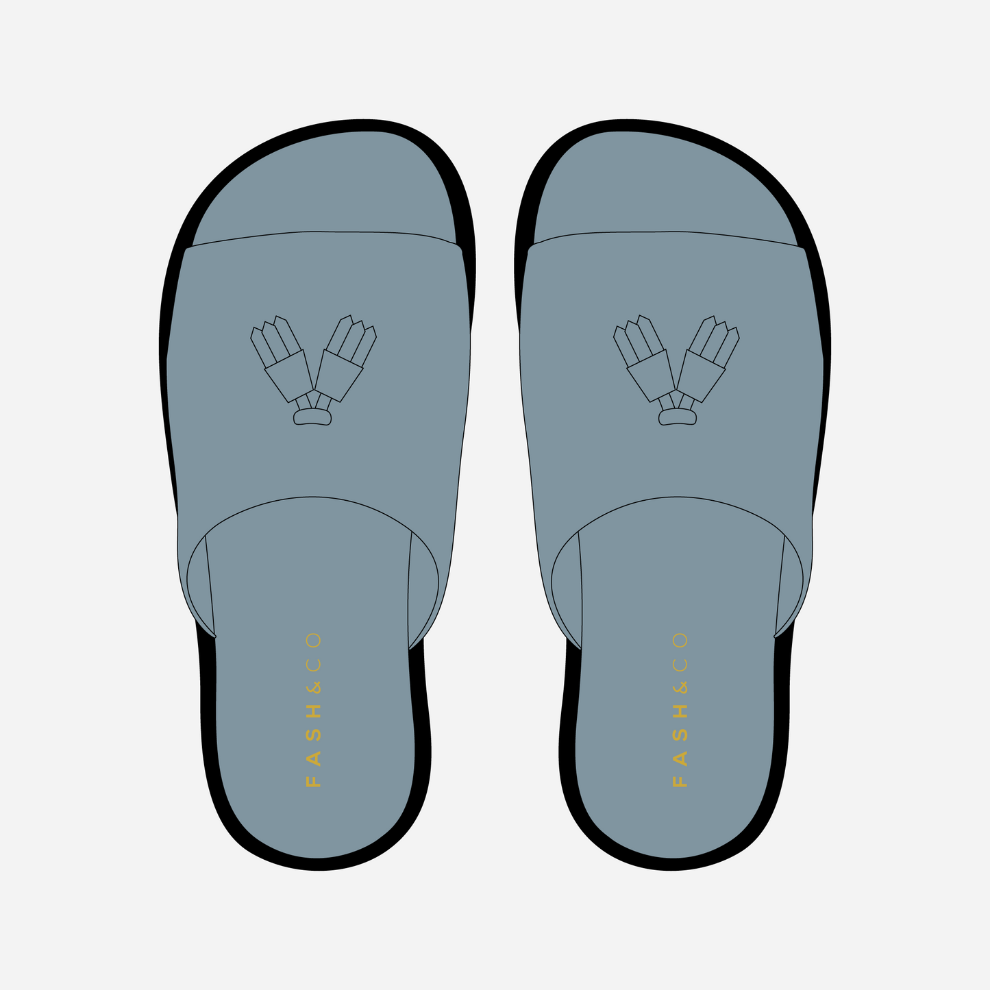 Birken Lily Azul Grey