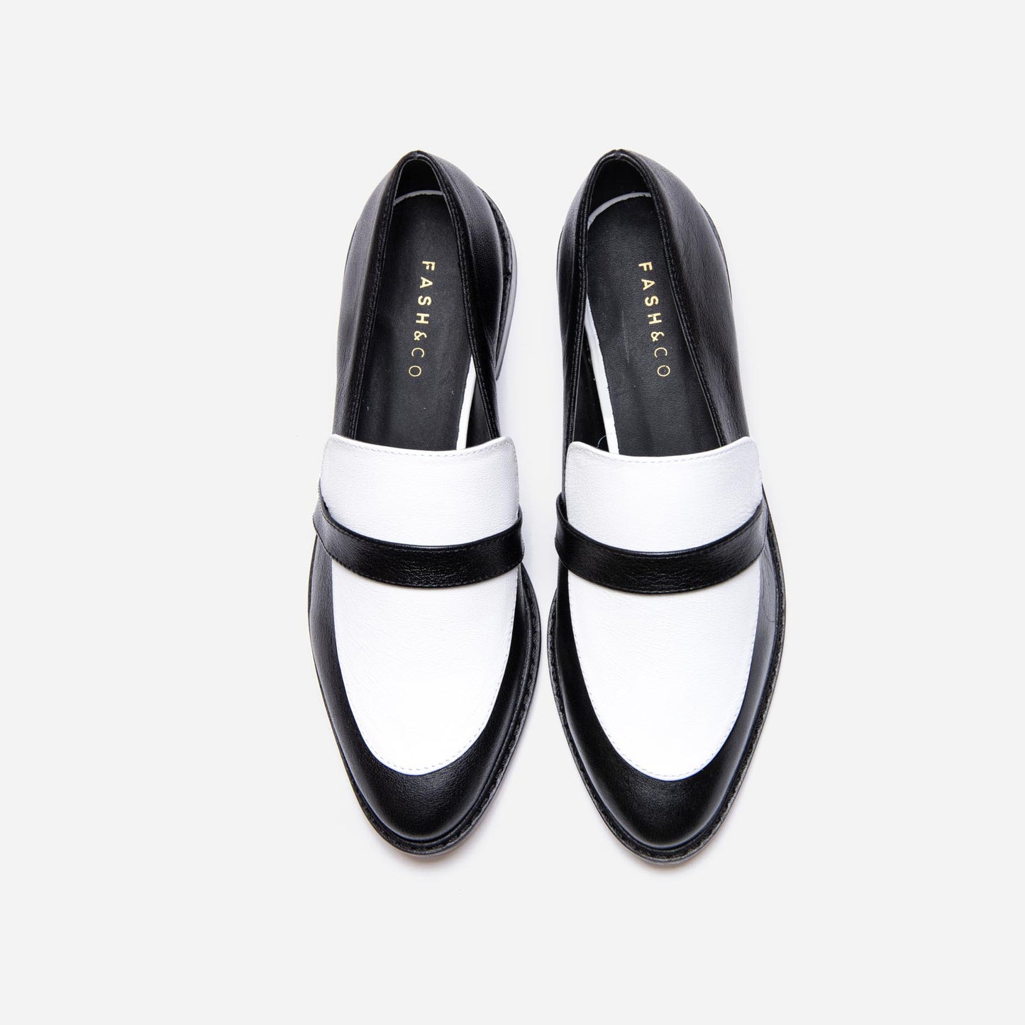 Loafer Sheer Black & White