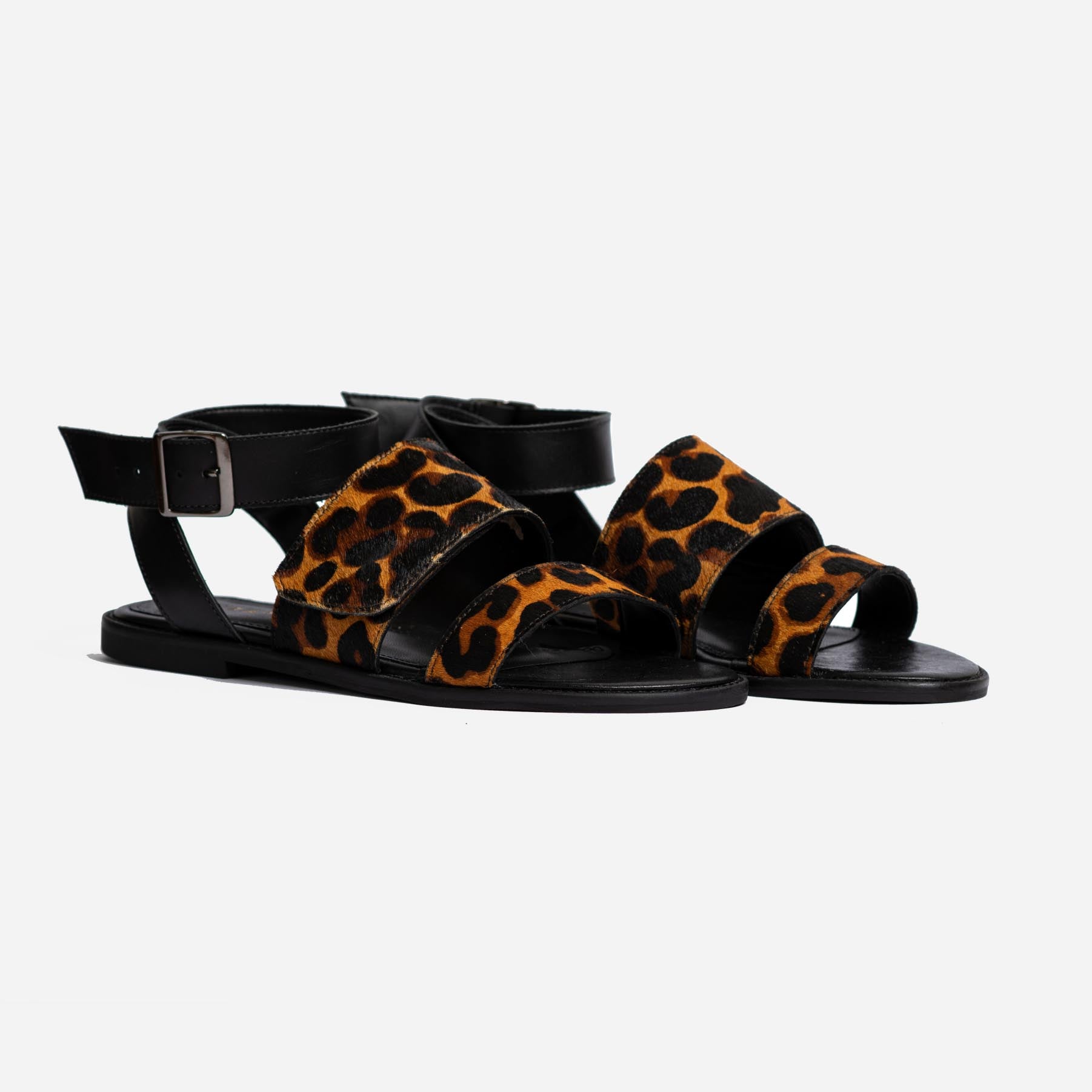 Sandália Los Angeles Animal Print Onça
