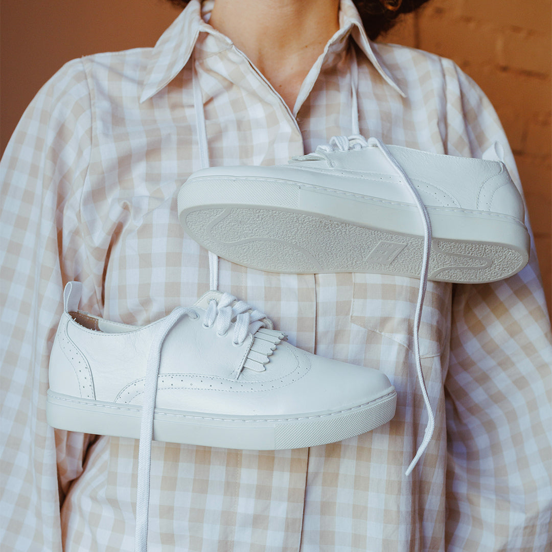 Tênis Kick Rapha White