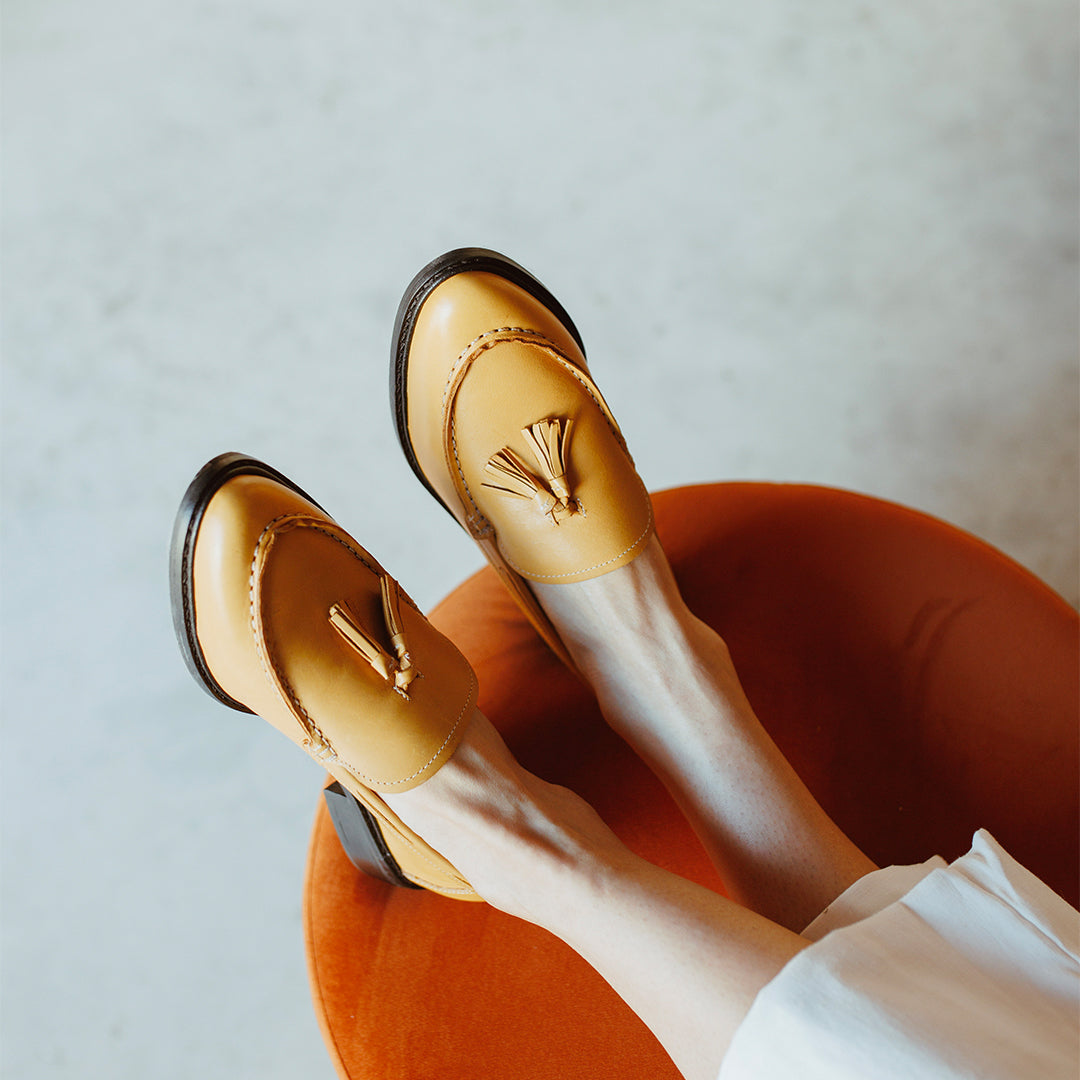 Loafer Charm Mustard